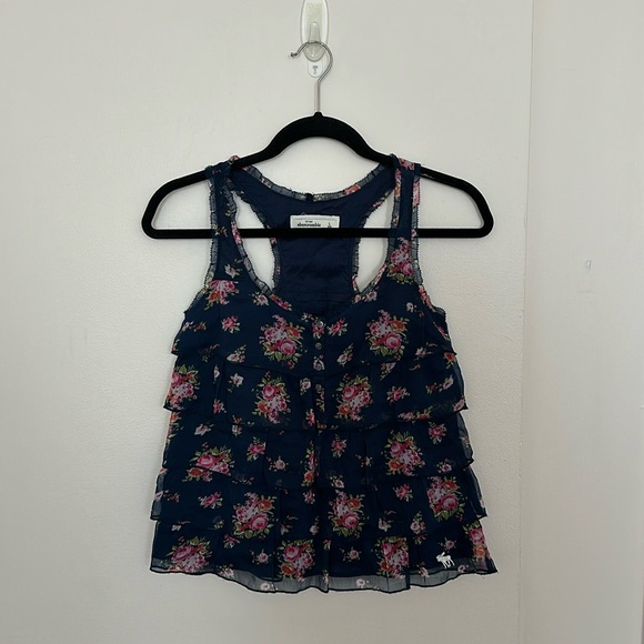 Abercrombie Kids Floral Tank Top - Picture 1 of 3